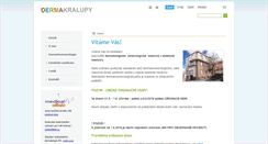 Desktop Screenshot of dermakralupy.cz
